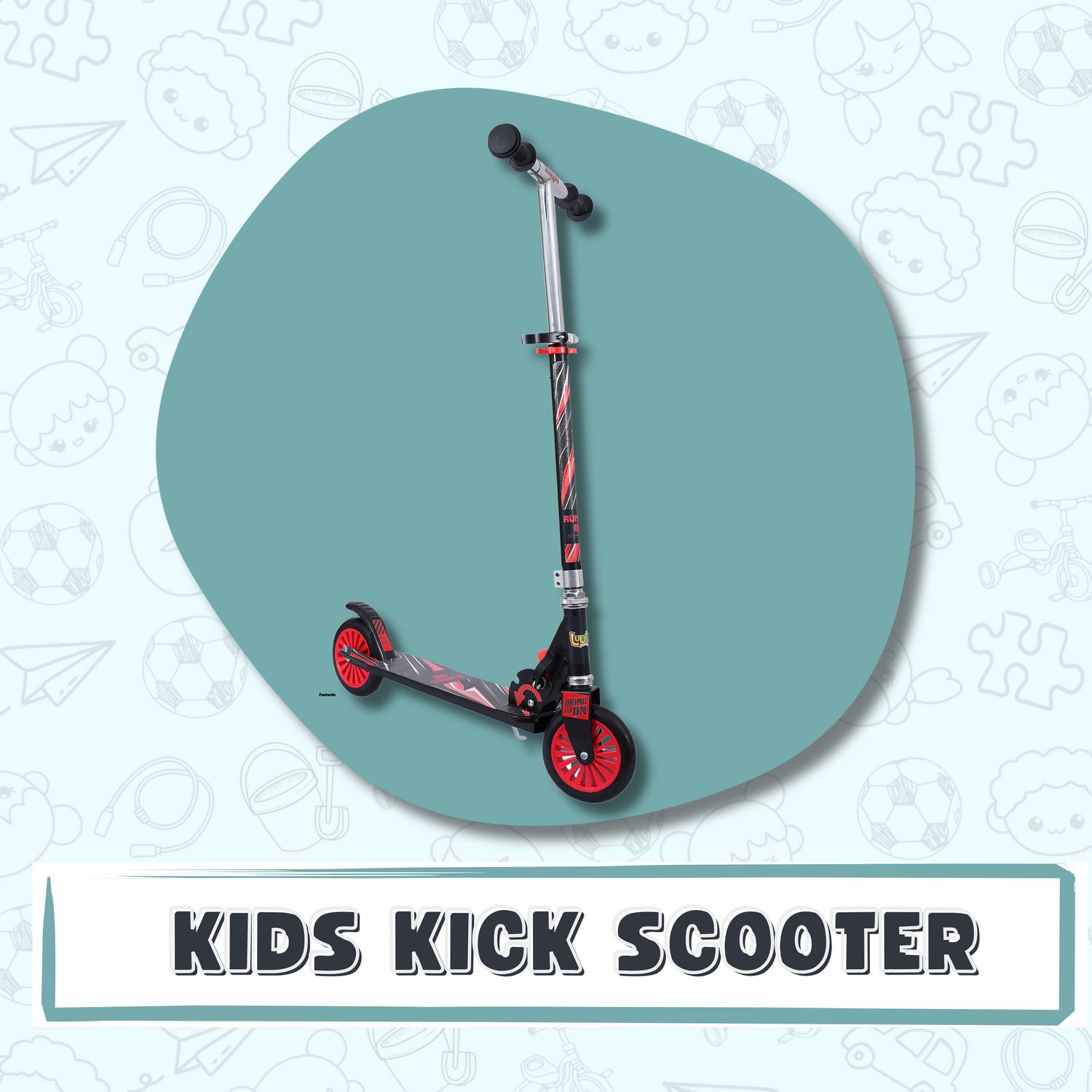 Kids kick scooter