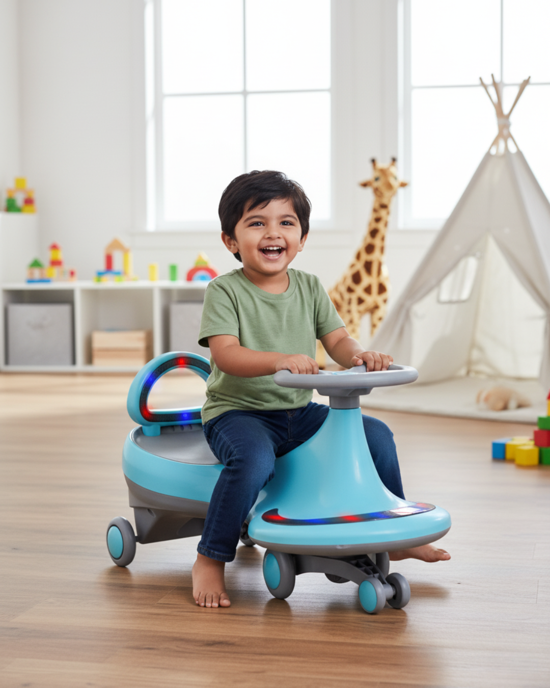 KURB Twister Swing car for kids