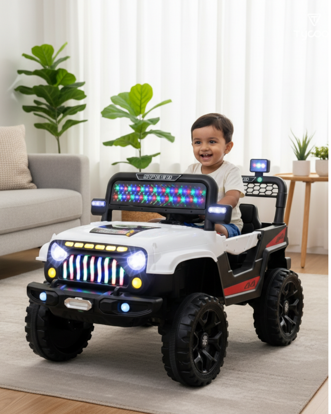 Kurb Toys – Bronco 4×4 Battery Powered Kids Jeep Ride-On