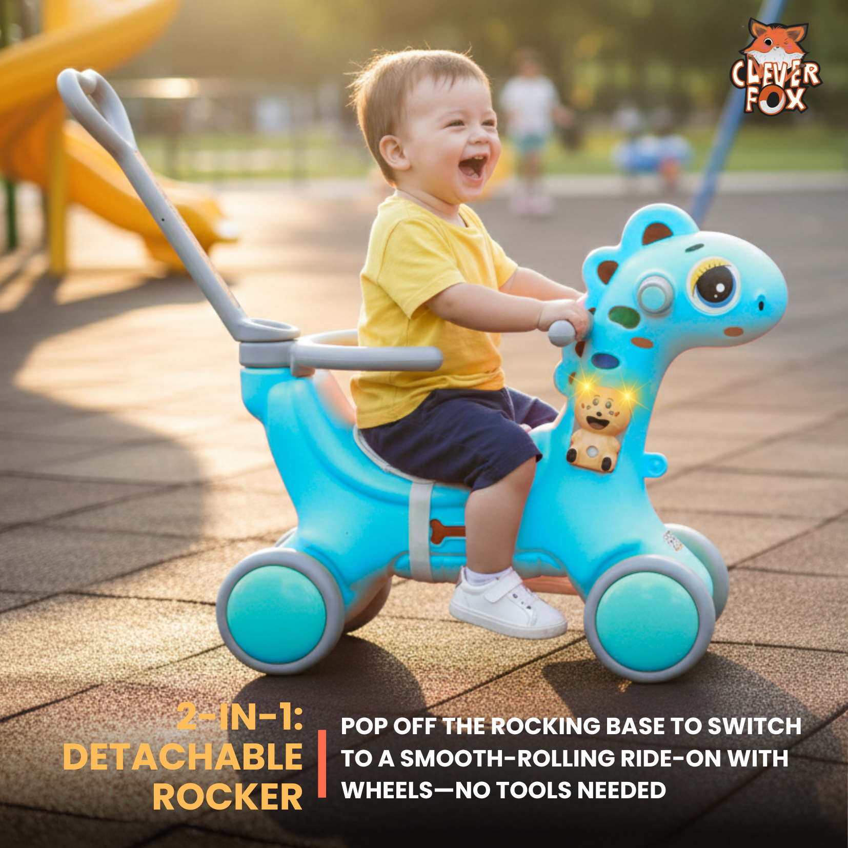 3 in 1 Dino DLX Rocker