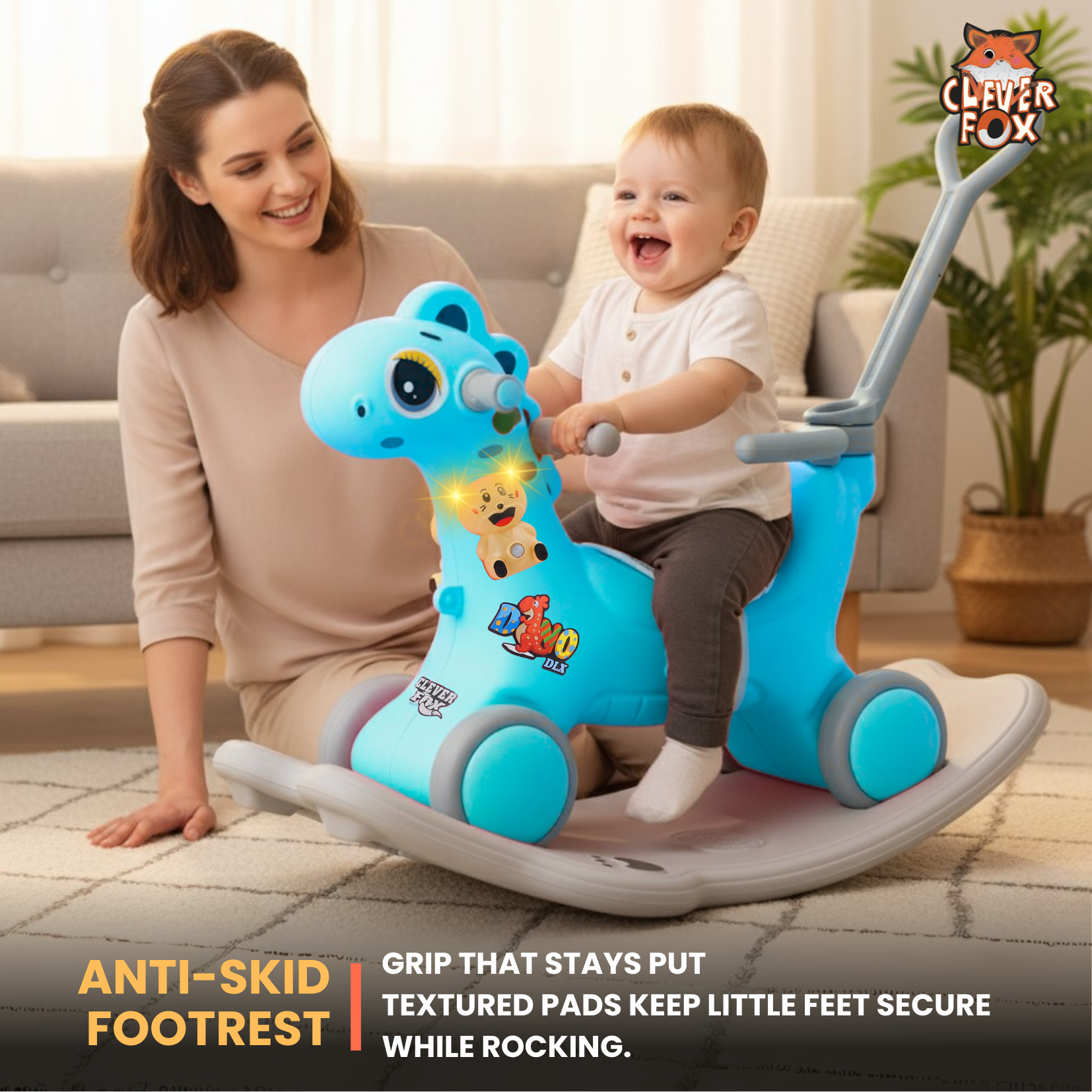 3 in 1 Dino DLX Rocker
