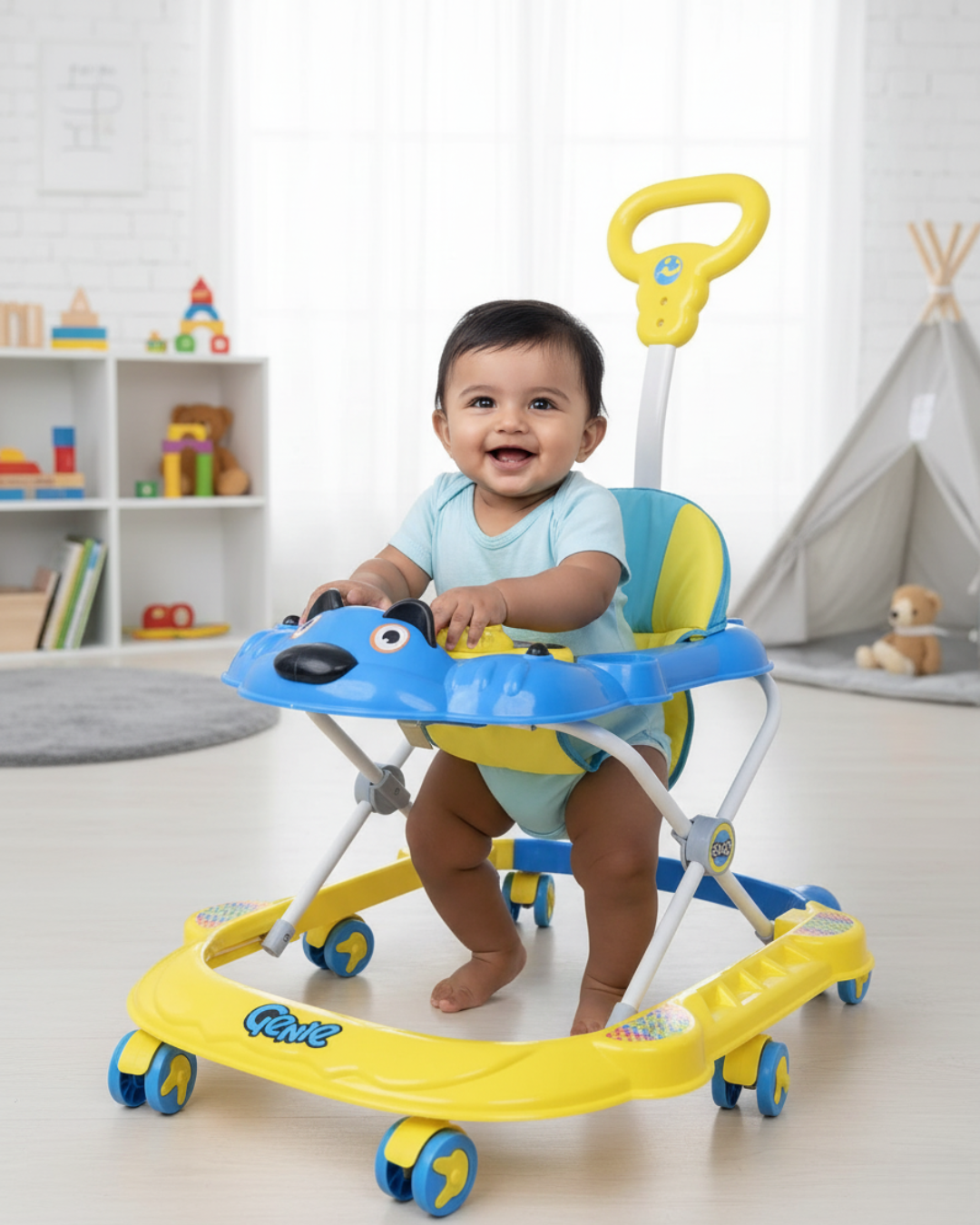 KURB Genie Baby Walker for 6-18 Months