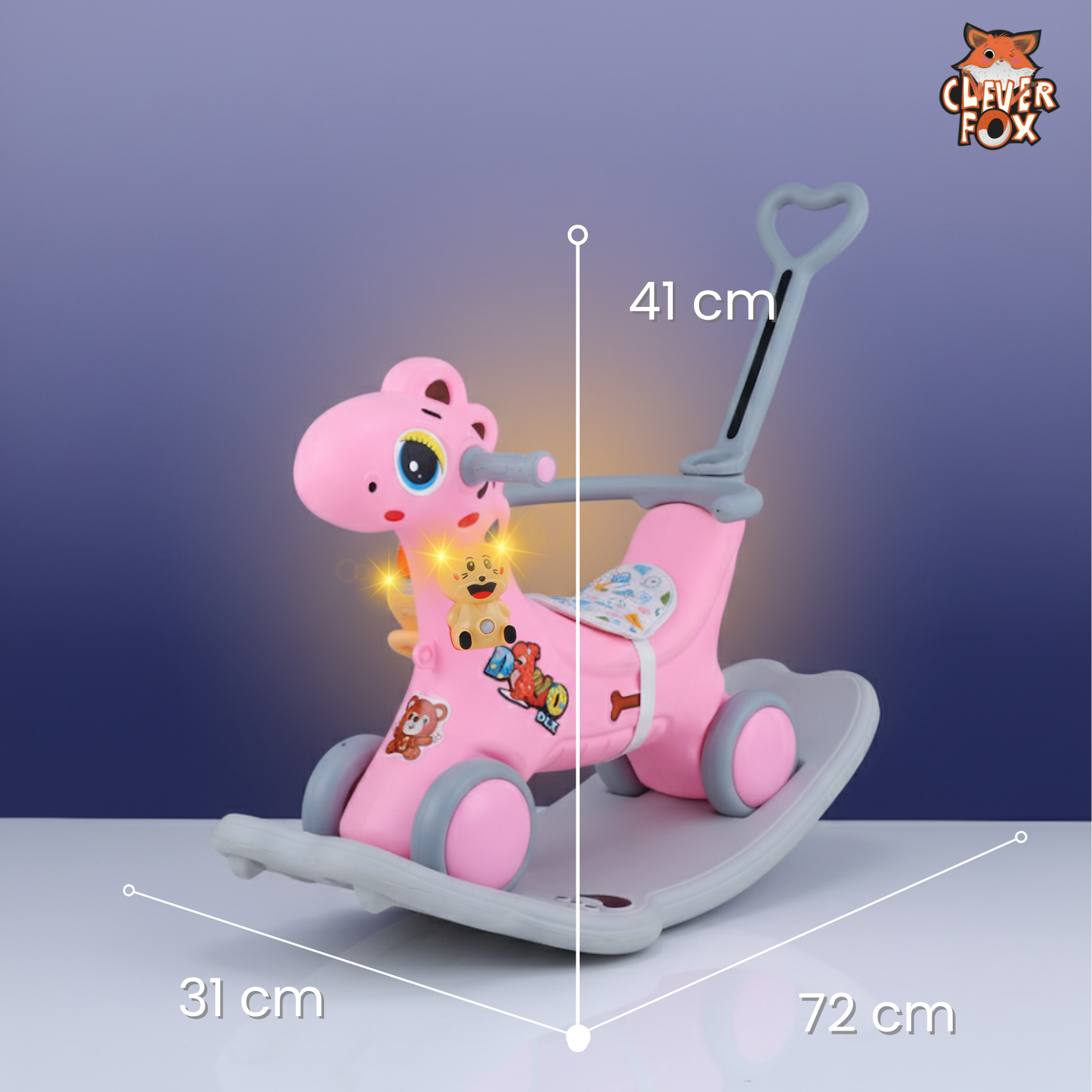 3 in 1 Dino DLX Rocker