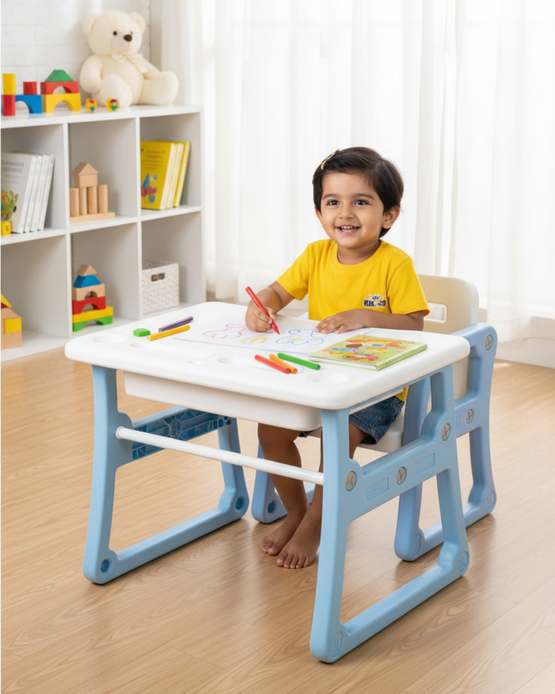 KURB Studdy Buddy Baby Table Chair Set
