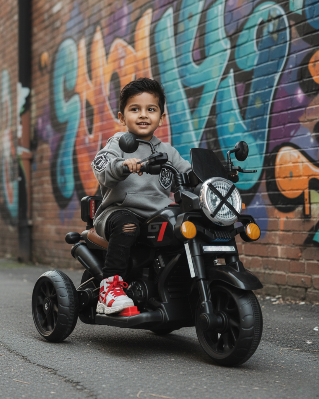 Kurb Toys™ Electric Ride-On Bike (Bluetooth Edition)