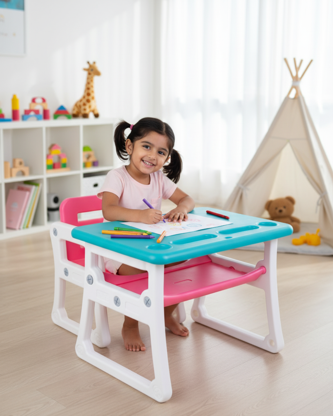 KURB Studdy Buddy Baby Table Chair Set