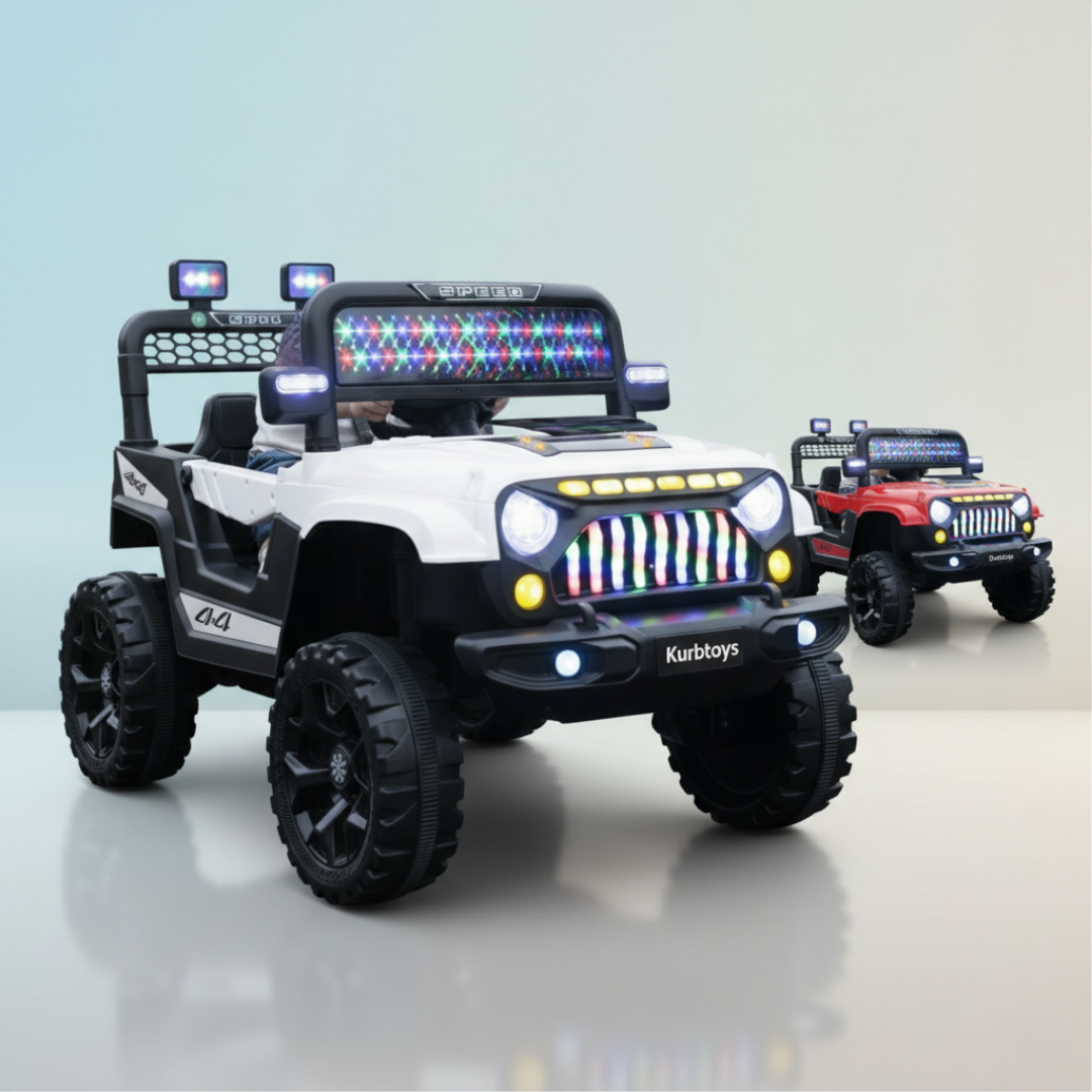 Kurb Toys – Bronco 4×4 Battery Powered Kids Jeep Ride-On