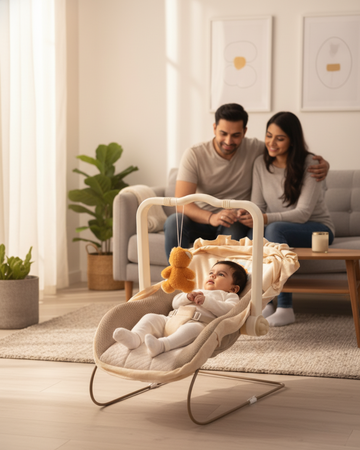 Kurb Toys™ Comfy Nest 12-in-1 Baby Carry Cot (Multi-Purpose)