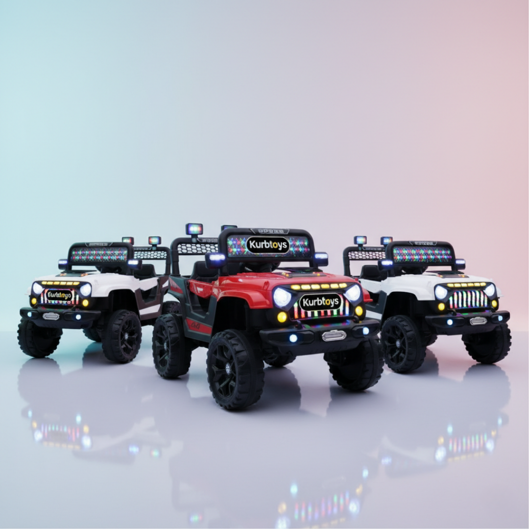 Kurb Toys – Bronco 4×4 Battery Powered Kids Jeep Ride-On