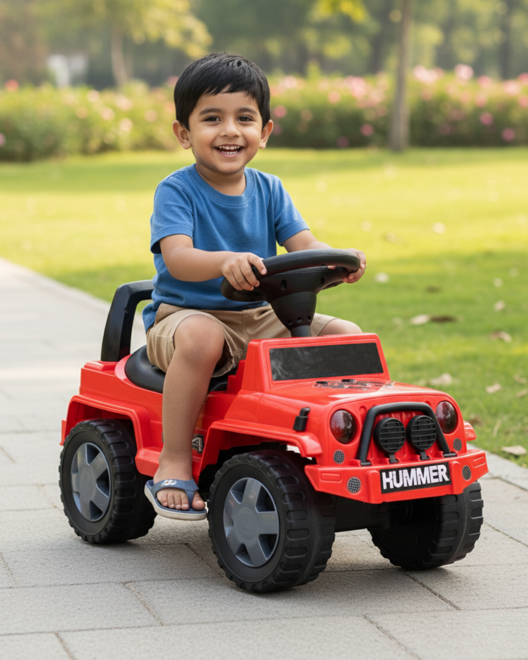 Hummer Ride On KURB Hummer Push Ride on Car for kids