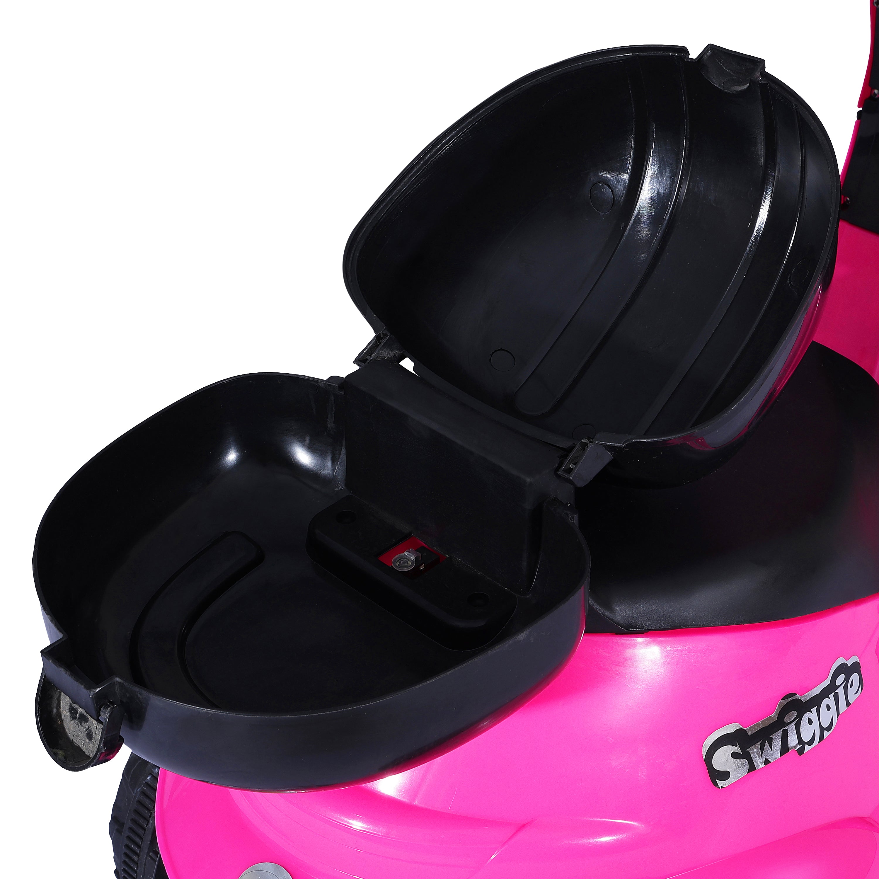 Kurb Swiggy Swift Electric Scooter for Kids – Battery Ride-On Toy with LED Headlights, Music & Foot Accelerator