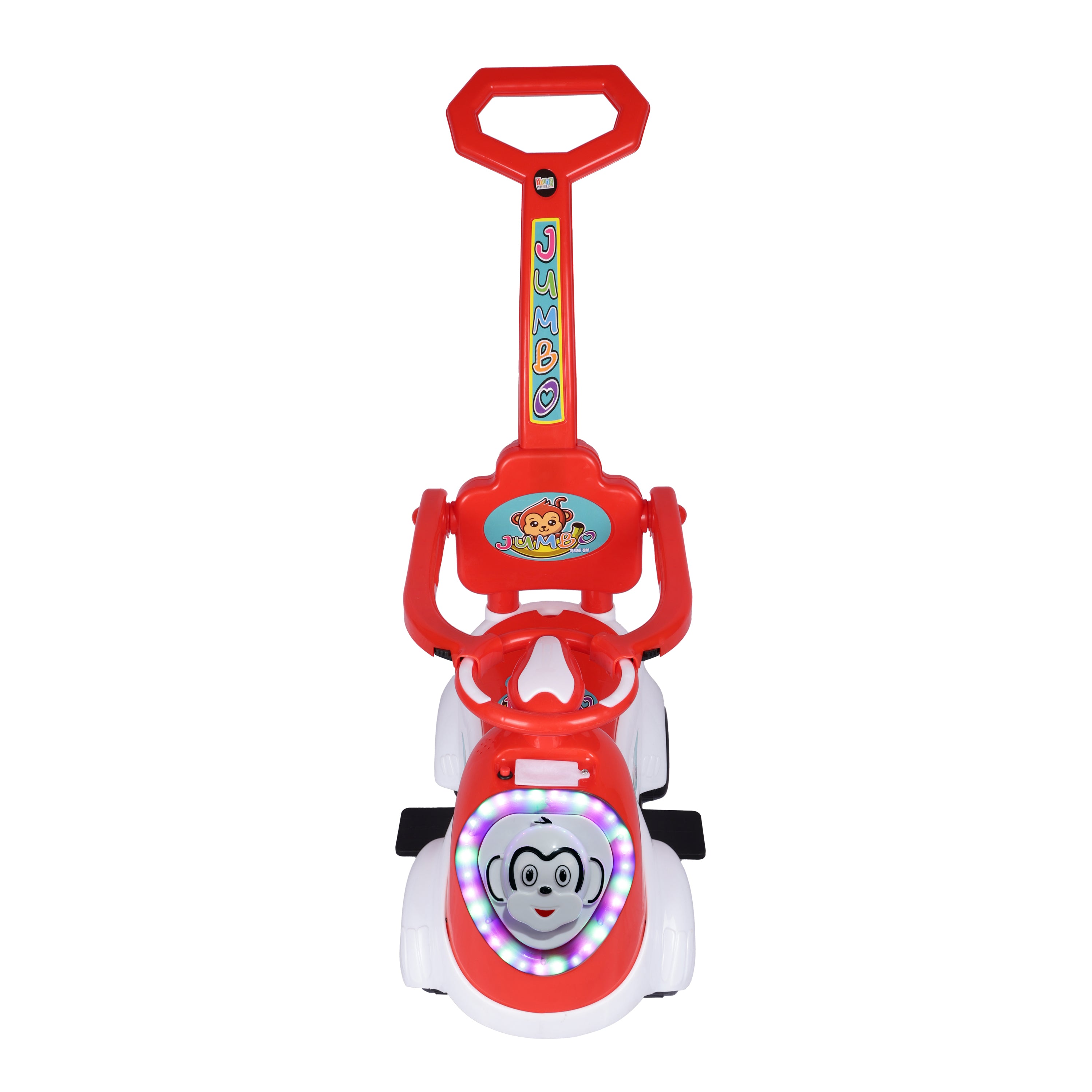 Kurb Toys™ Dash Racer Push Ride-On Car (With Parental Handle & Safety Guard)