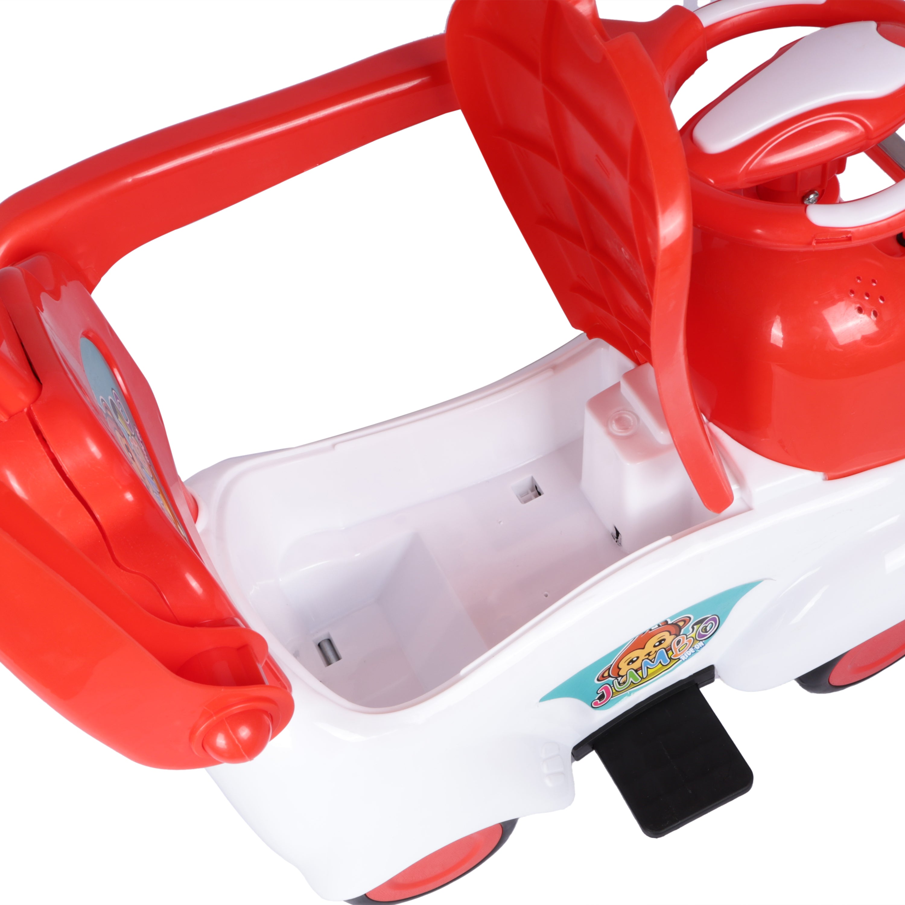 Kurb Toys™ Dash Racer Push Ride-On Car (With Parental Handle & Safety Guard)