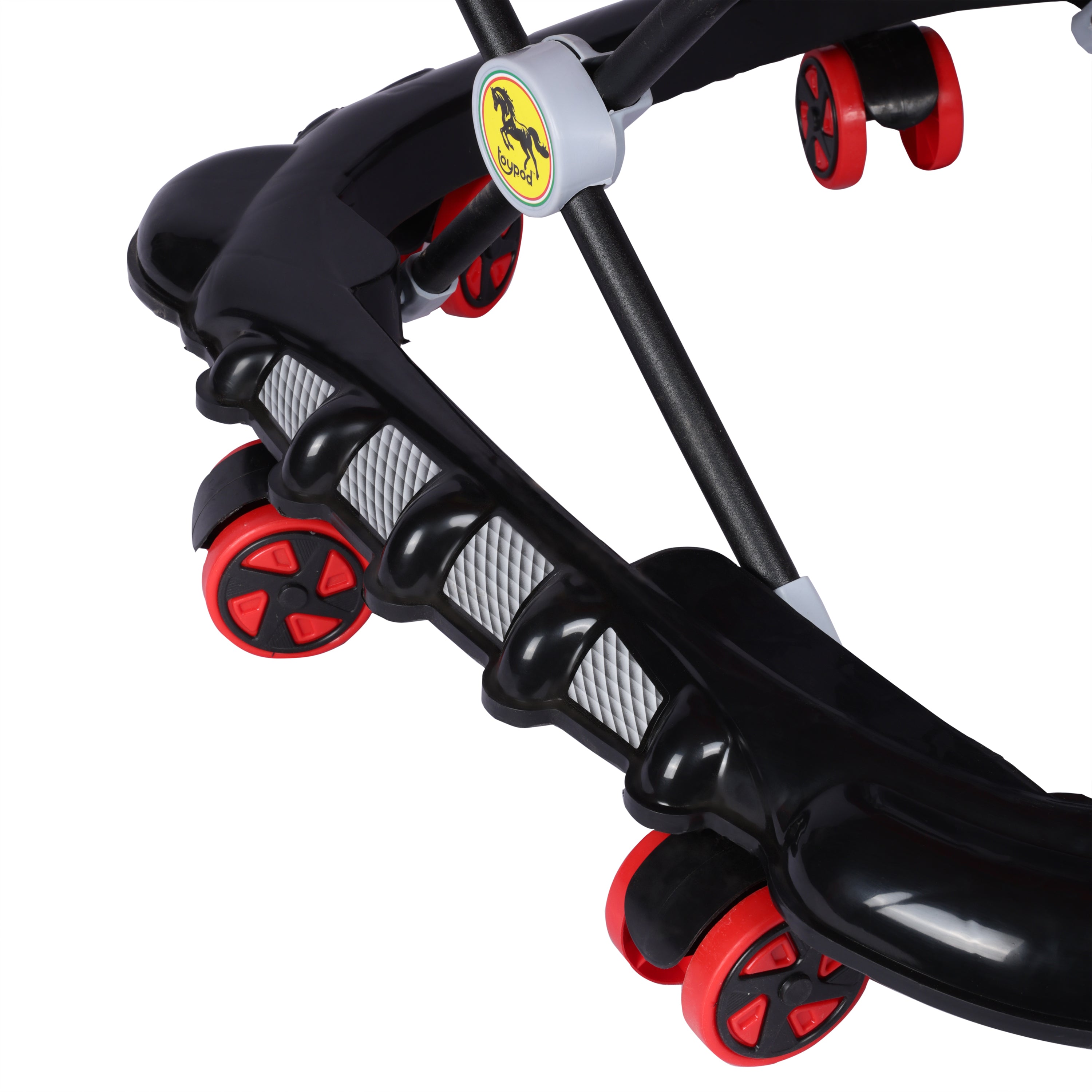 Kurb Toys F1 Baby Walker with Adjustable Height, Music Tray & Parent Handle