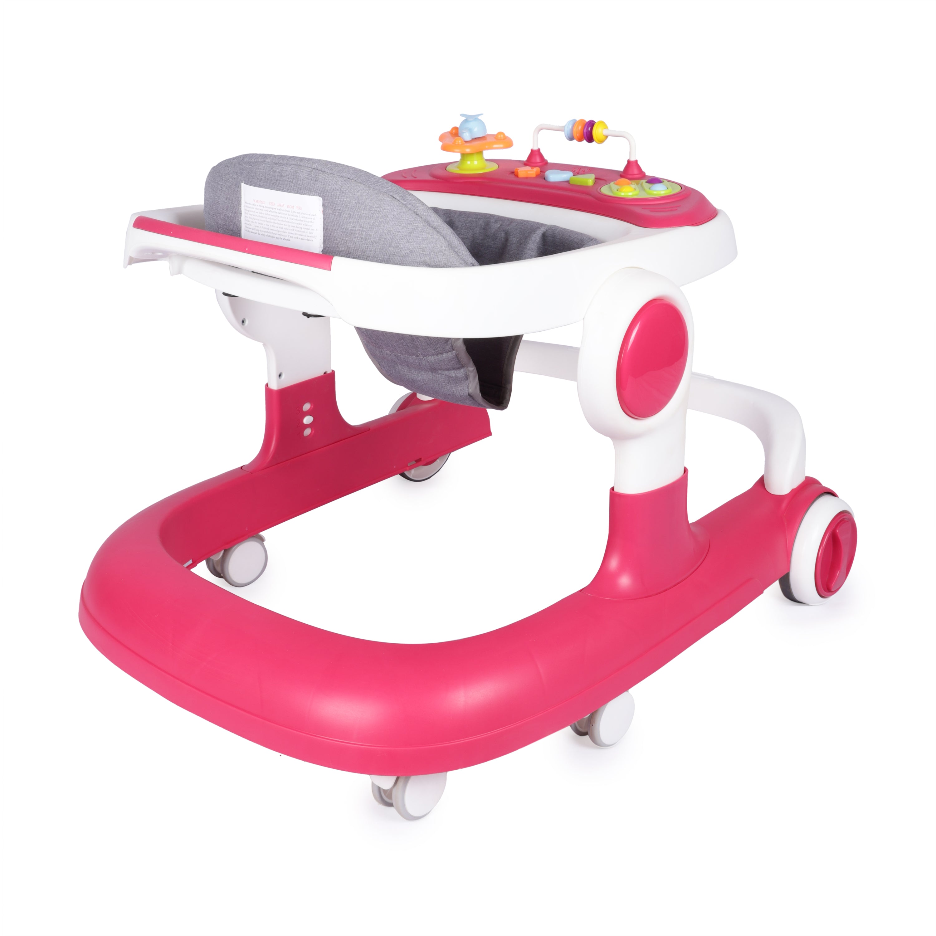 Kurb Toys™ 2-in-1 Musical Baby Walker (Adjustable + Stopper Edition)