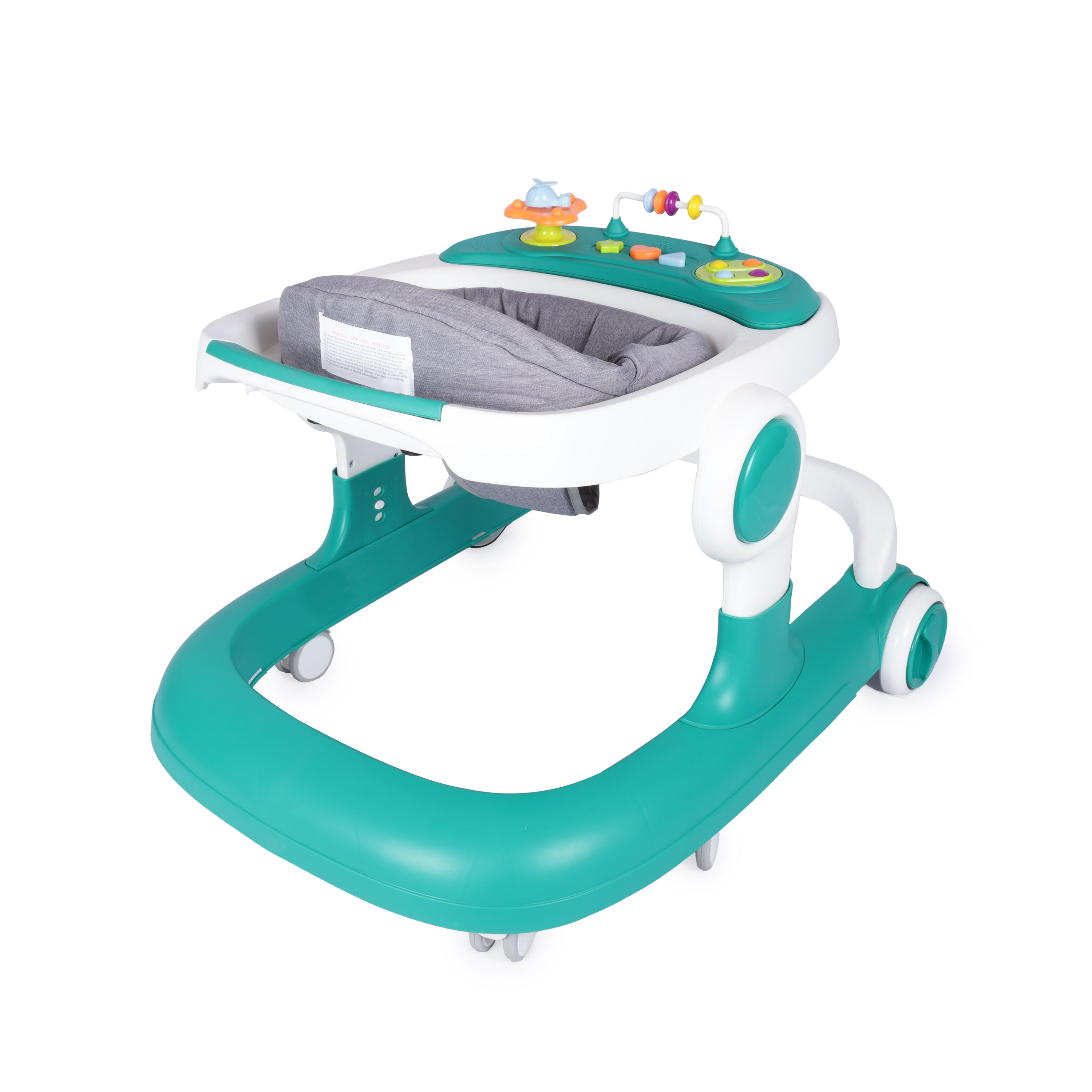 Kurb Toys™ 2-in-1 Musical Baby Walker (Adjustable + Stopper Edition)
