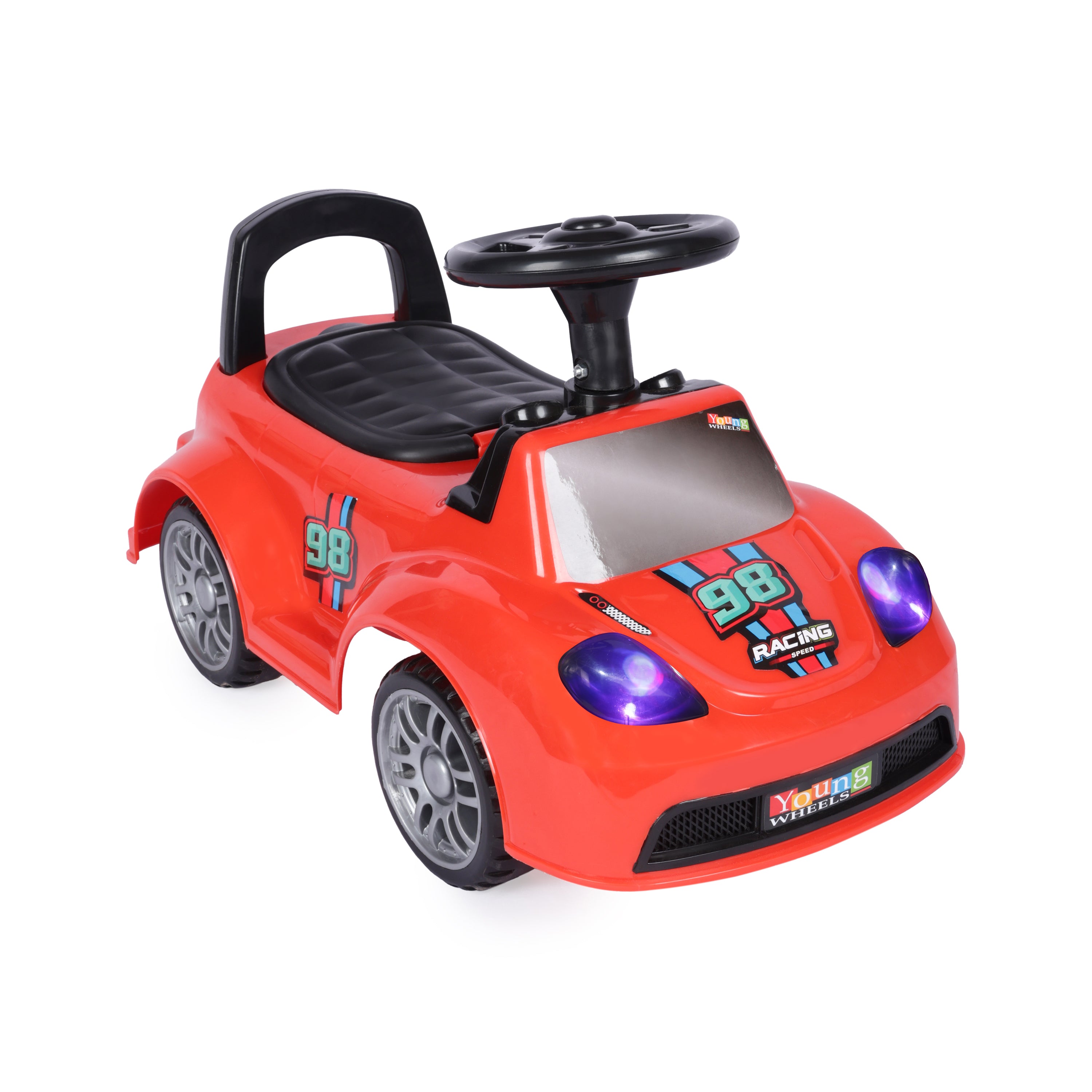 Kurb Toys™ Racing Rider Push Ride-On Car (Buzz Rider Style)