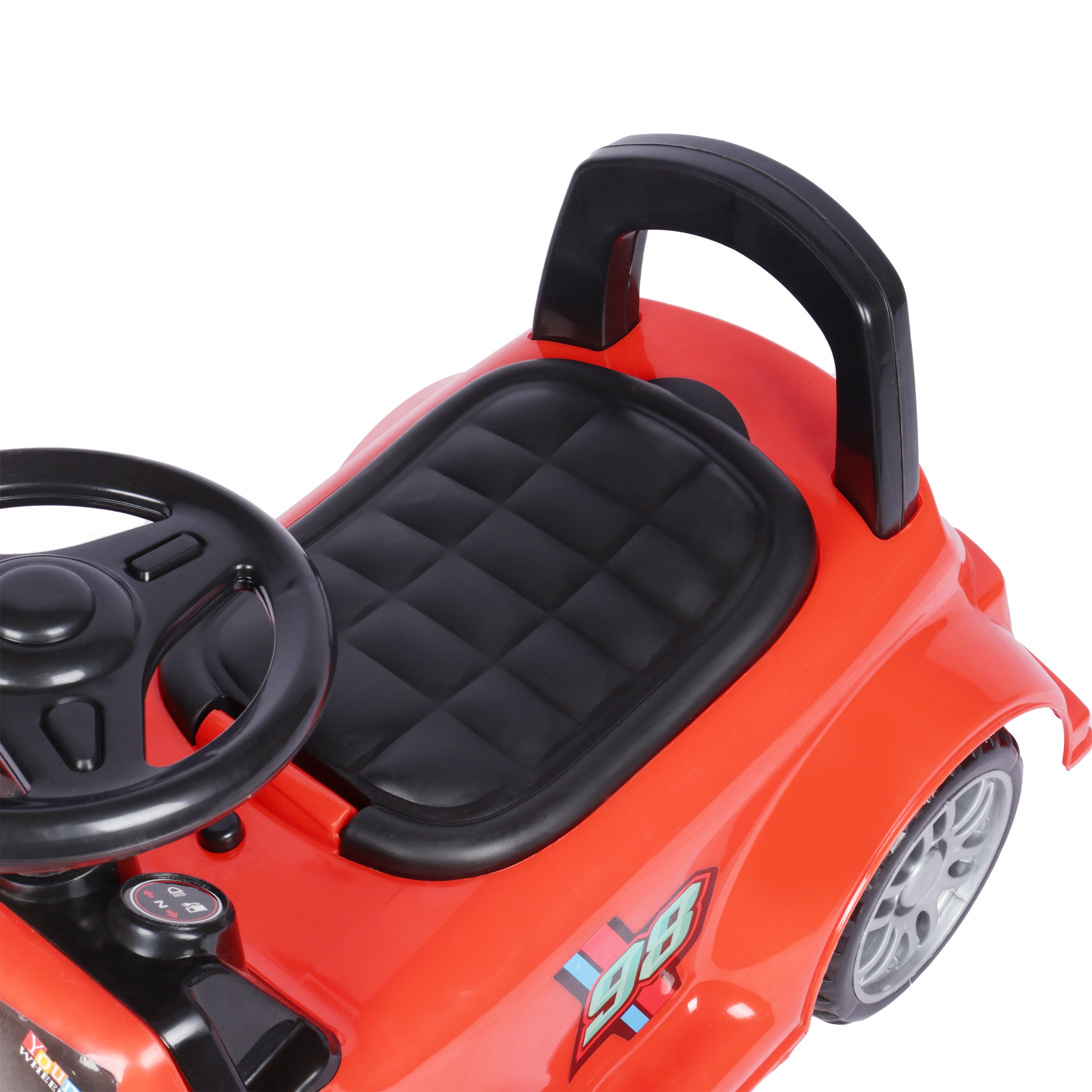Kurb Toys™ Racing Rider Push Ride-On Car (Buzz Rider Style)