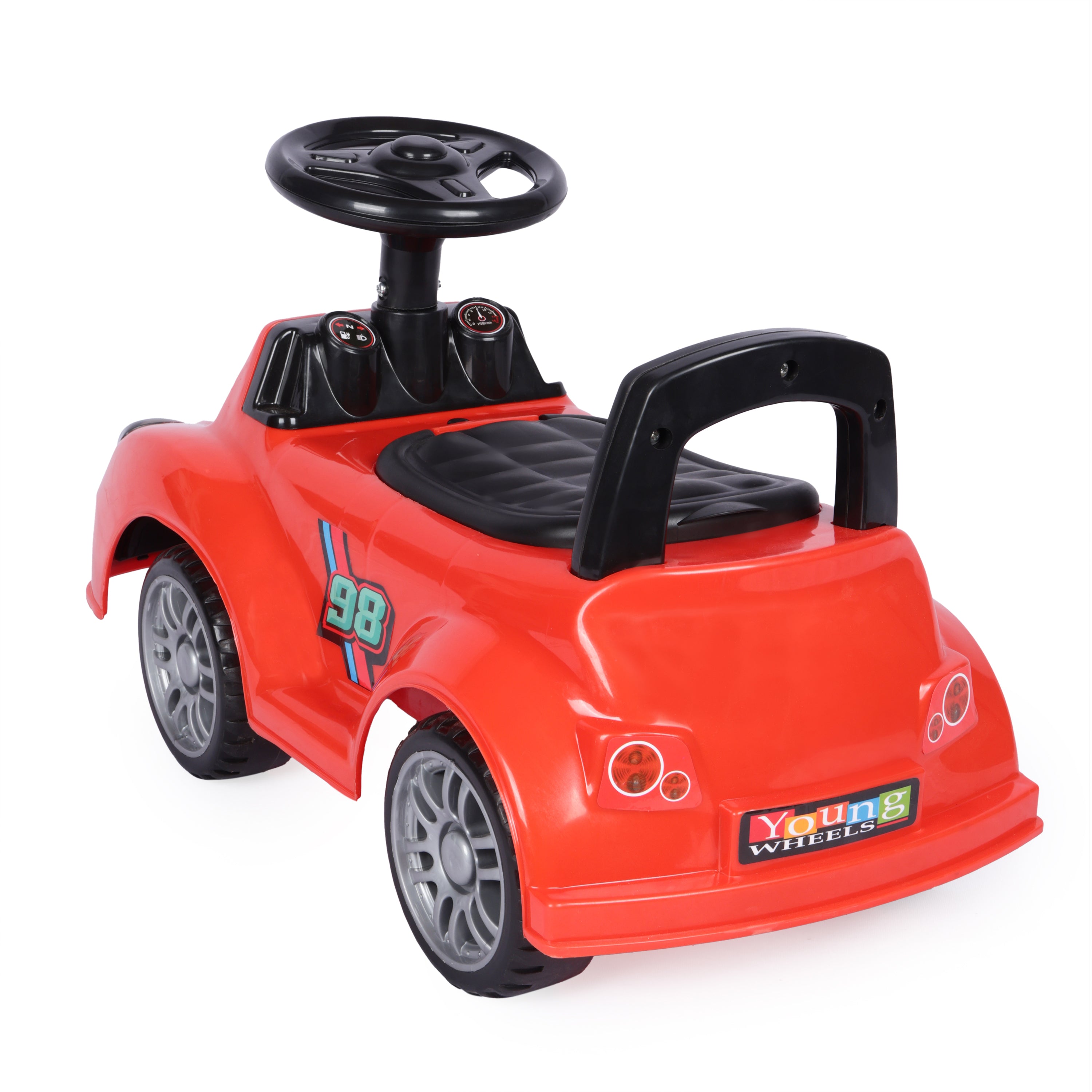 Kurb Toys™ Racing Rider Push Ride-On Car (Buzz Rider Style)