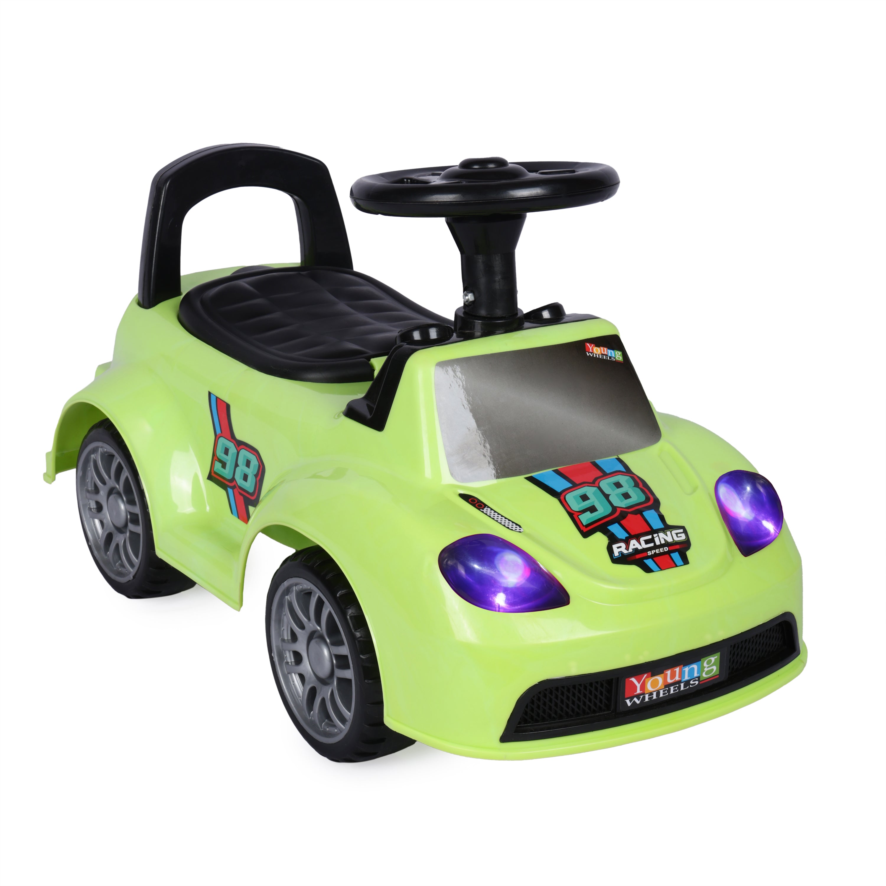 Kurb Toys™ Racing Rider Push Ride-On Car (Buzz Rider Style)