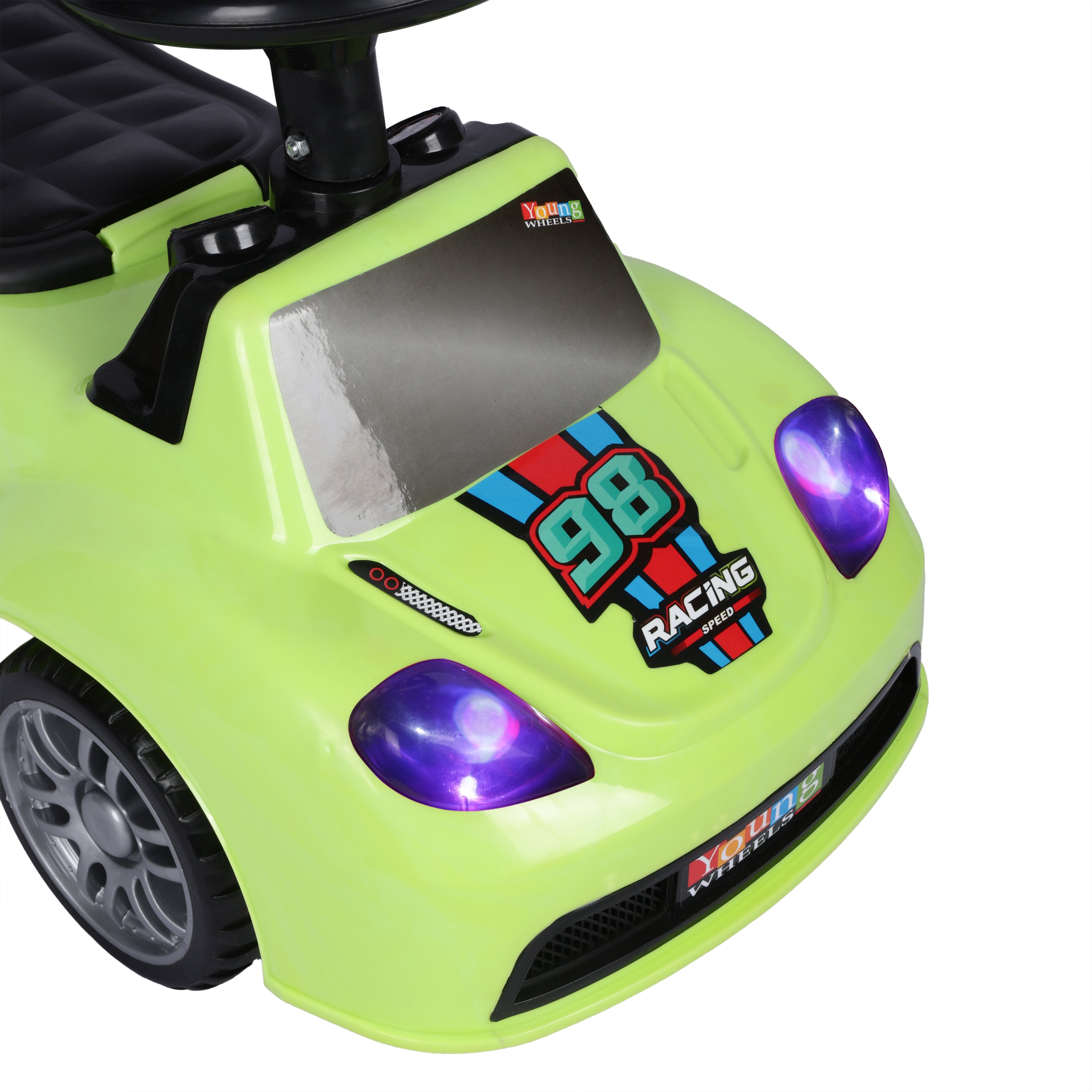 Kurb Toys™ Racing Rider Push Ride-On Car (Buzz Rider Style)