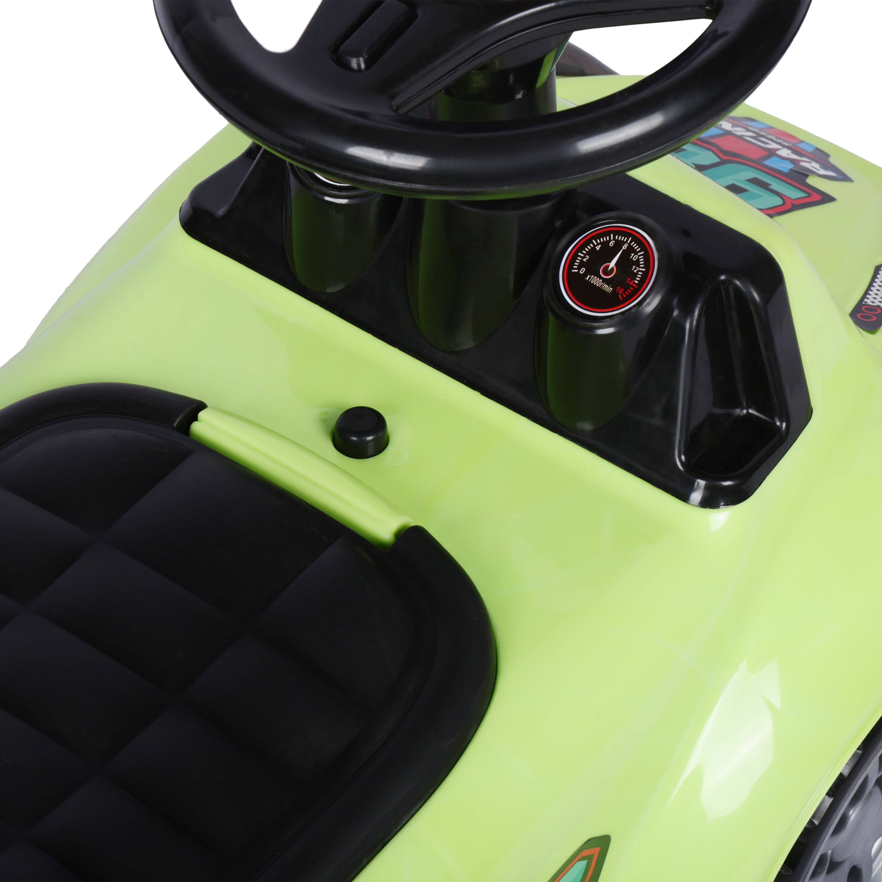 Kurb Toys™ Racing Rider Push Ride-On Car (Buzz Rider Style)
