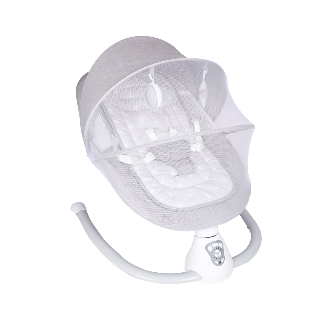Kurb Toys™ Electric Baby Swing Cradle (5 Speed + Bluetooth + Rocker Mode)