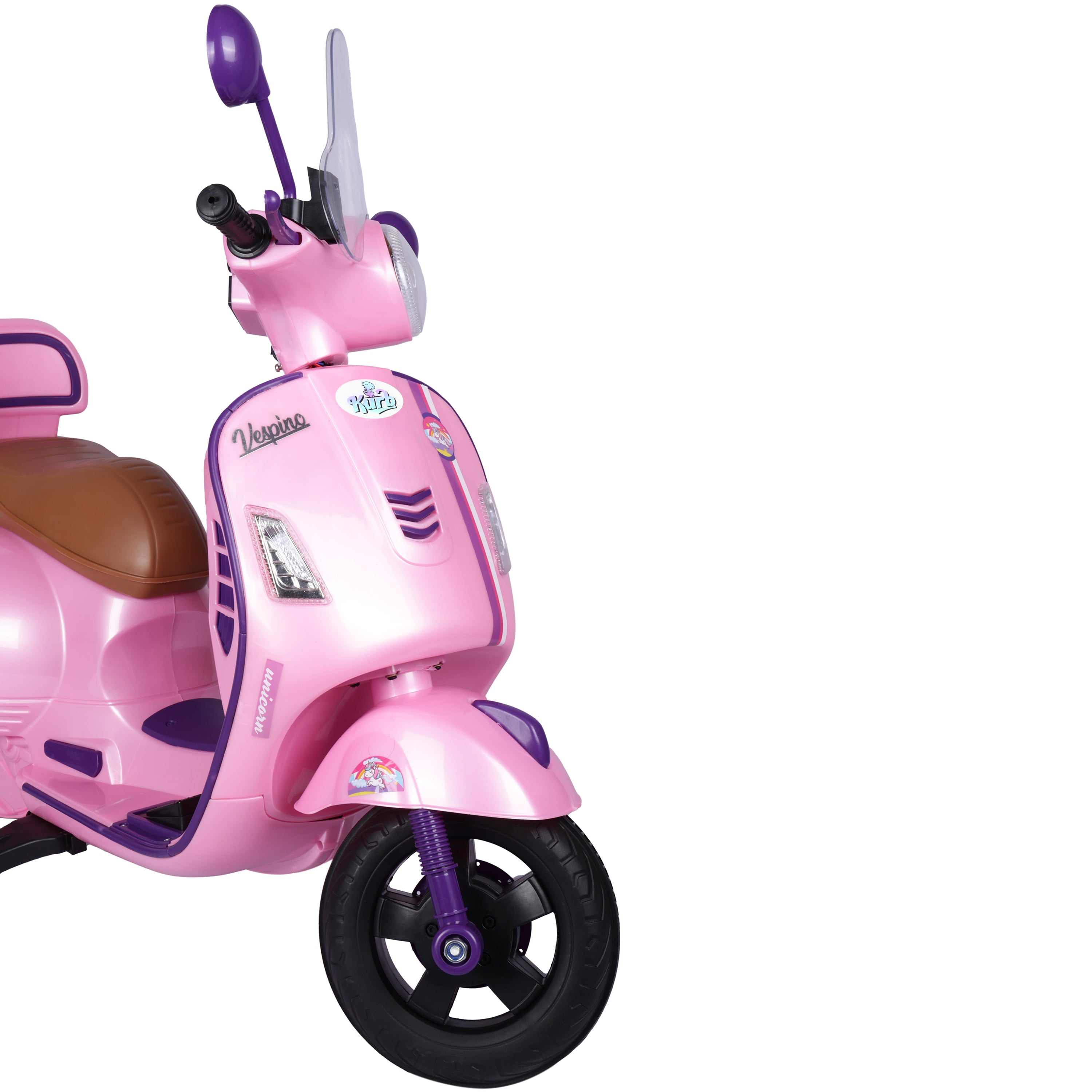 Kurb Toys™ Classic Vespino Ride-On Electric Scooter (Bluetooth Edition)