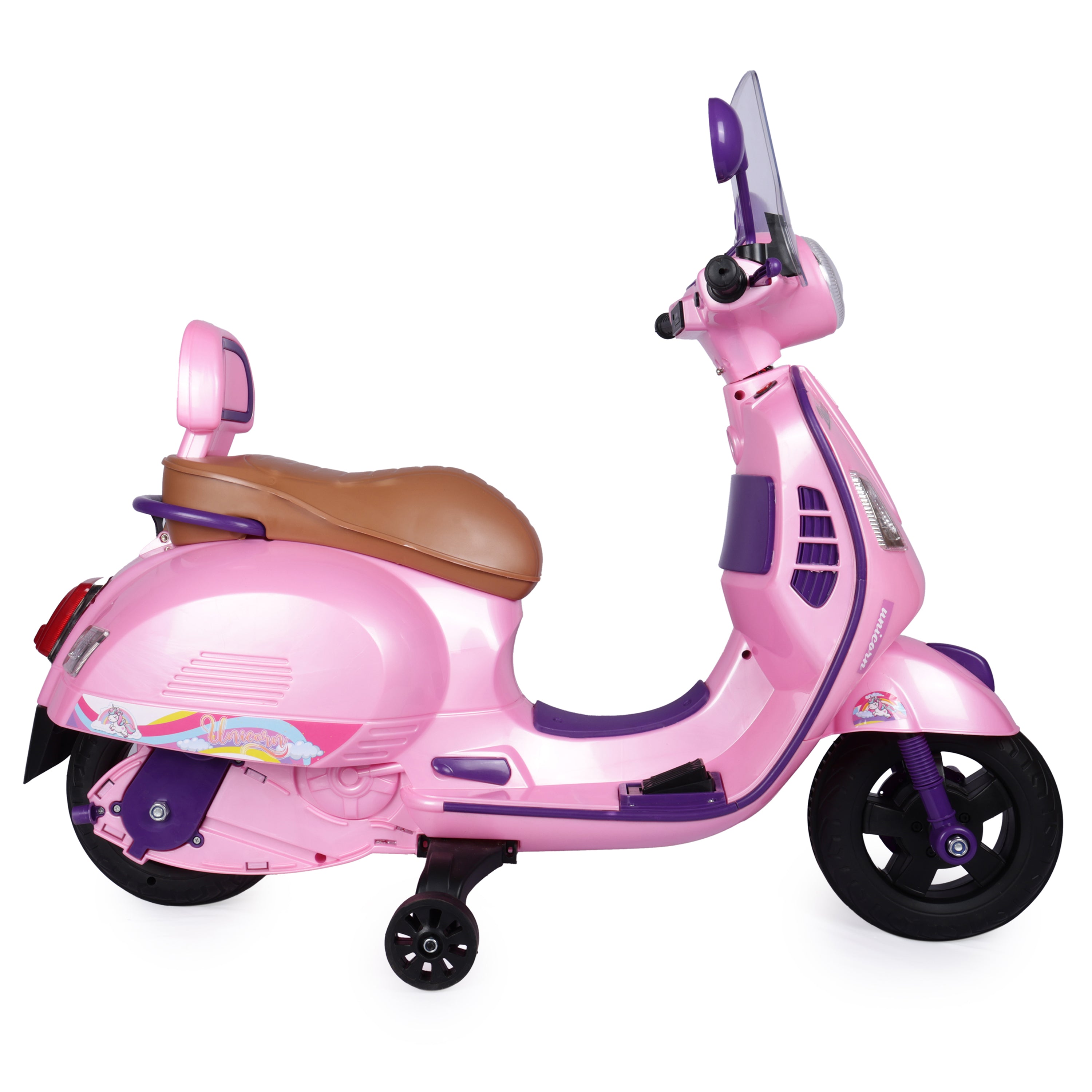 Kurb Toys™ Classic Vespino Ride-On Electric Scooter (Bluetooth Edition)