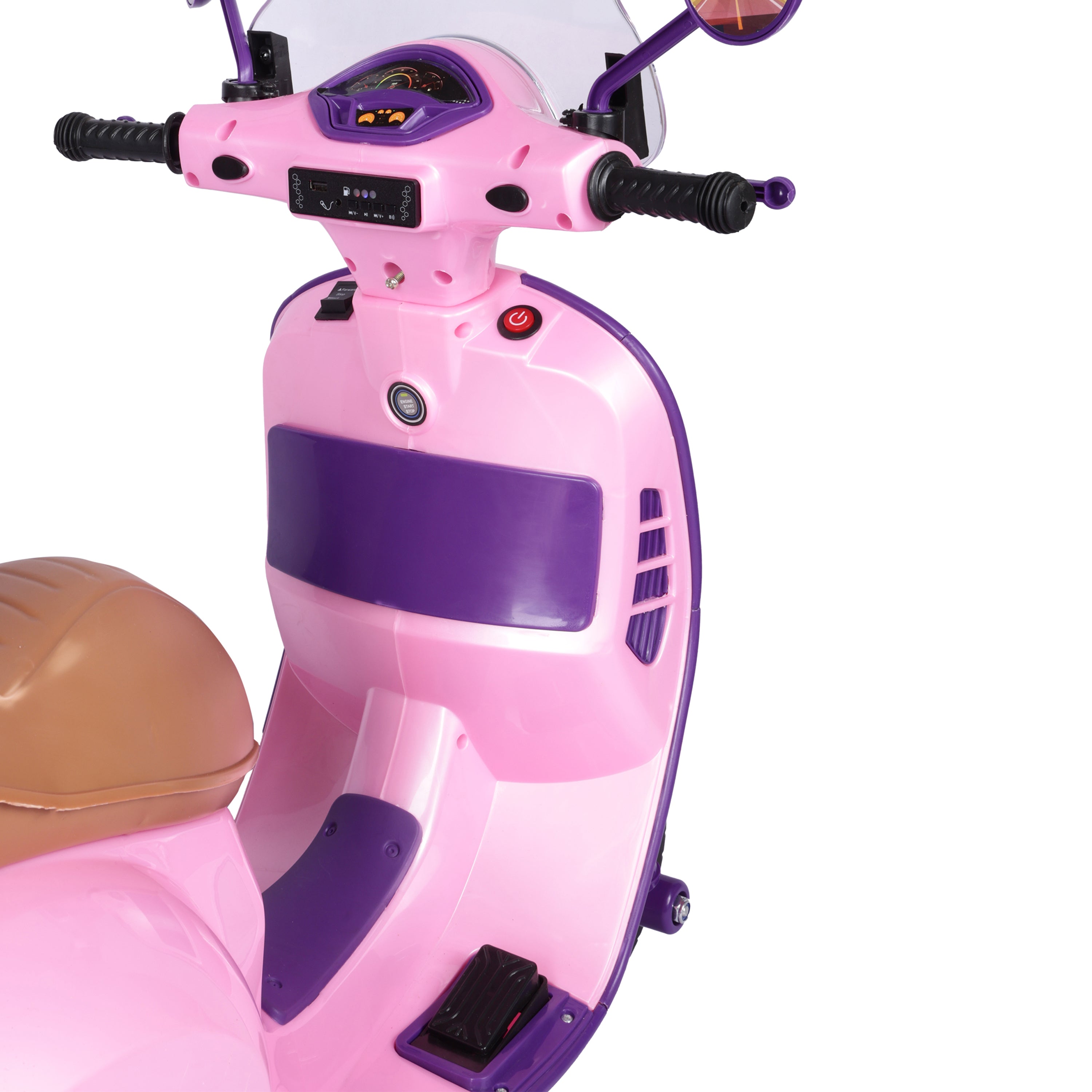 Kurb Toys™ Classic Vespino Ride-On Electric Scooter (Bluetooth Edition)