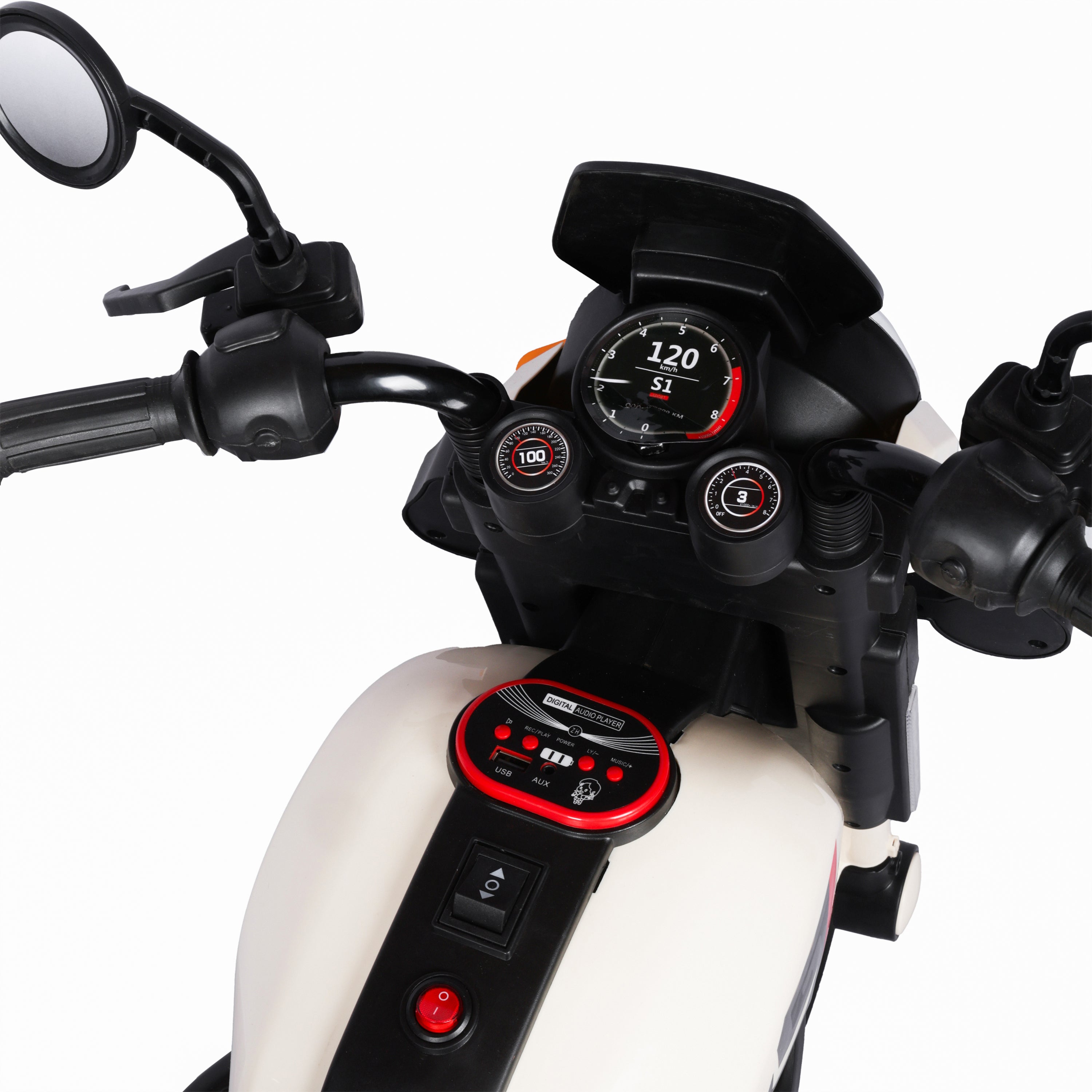 Kurb Toys™ Electric Ride-On Bike (Bluetooth Edition)