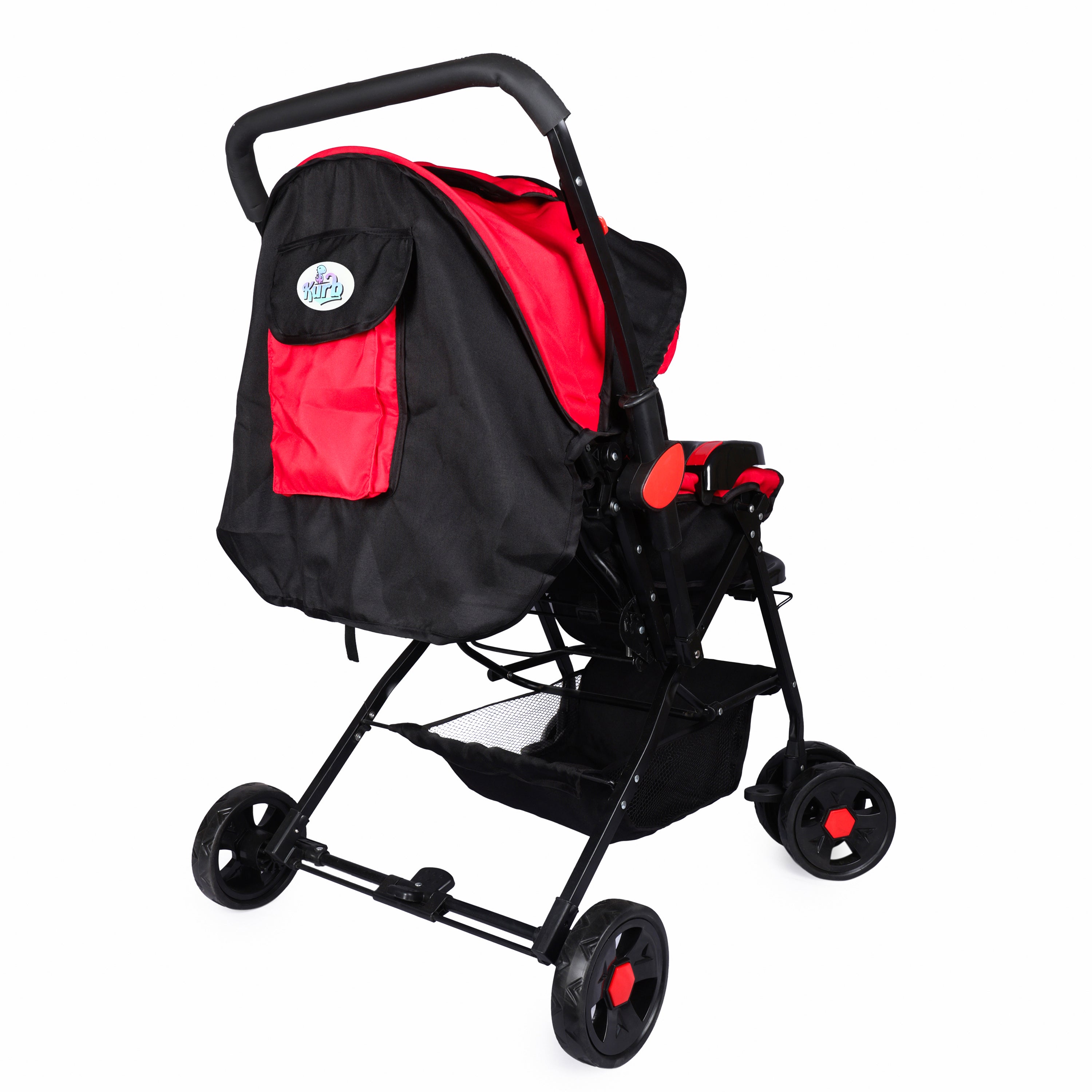 Kurb Toys™ Galaxy Baby Stroller (Multi-Recline + 5-Point Safety)