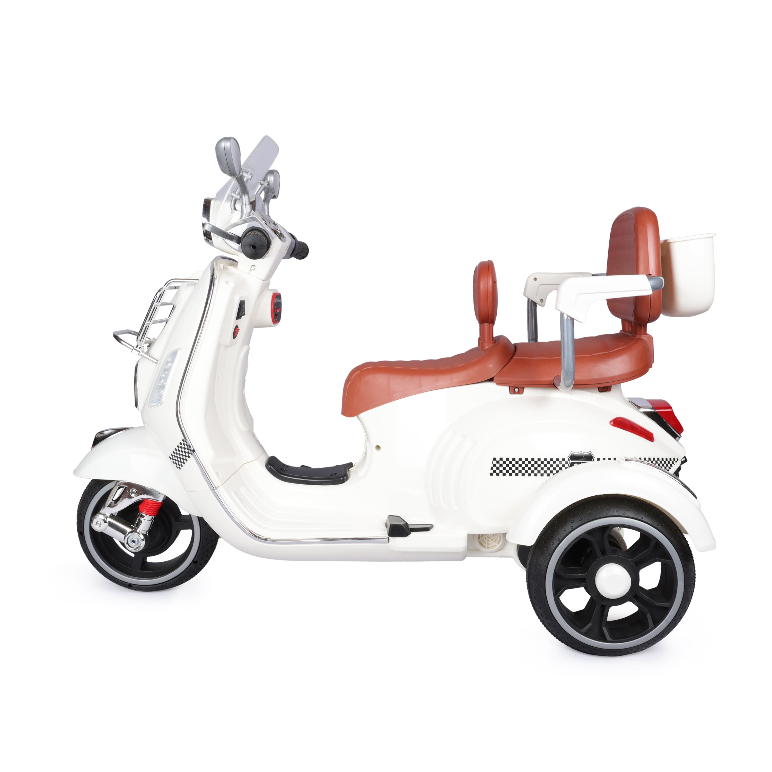 Kurb Toys™ Vespino Ride-On Scooter (Double Seater with Remote)