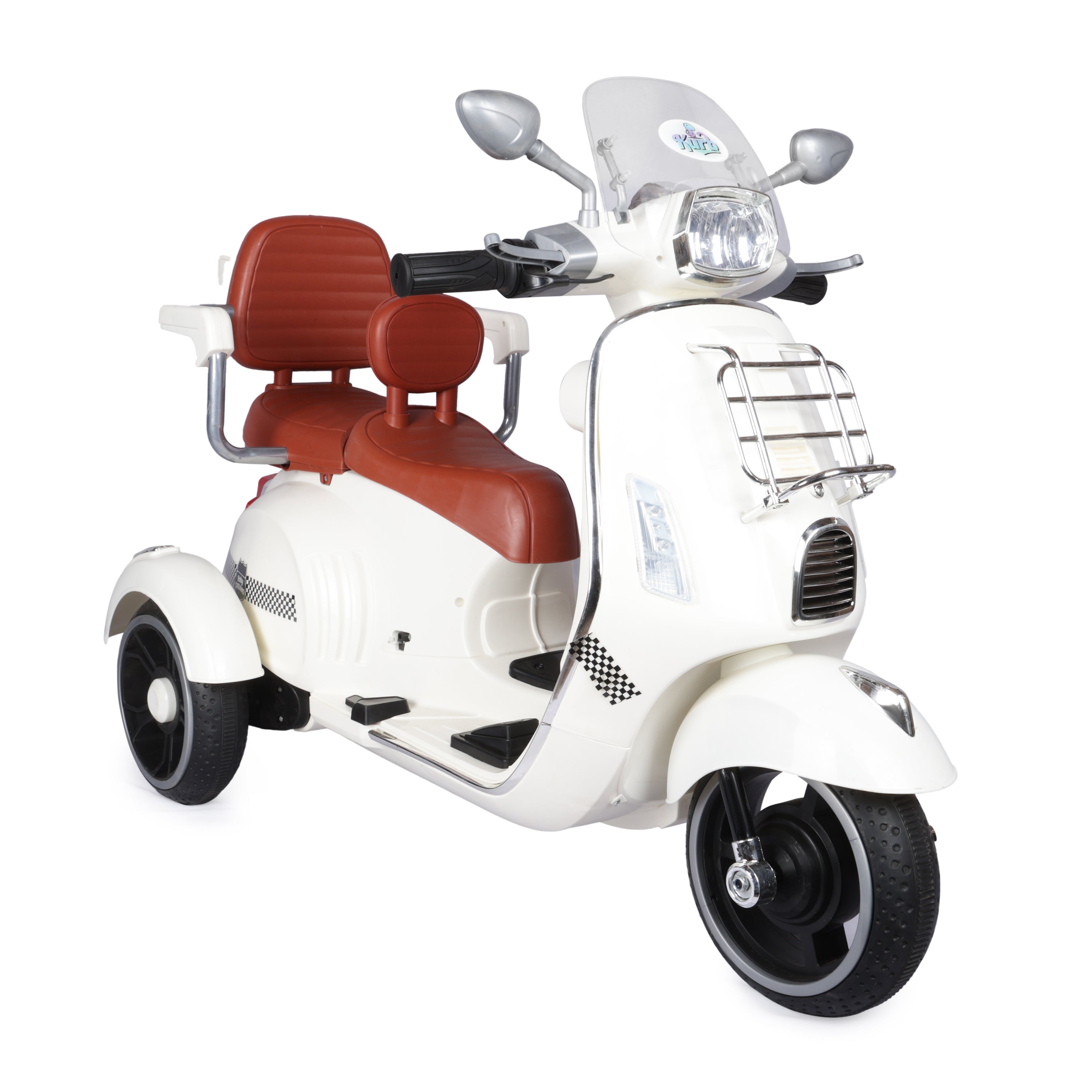 Kurb Toys™ Vespino Ride-On Scooter (Double Seater with Remote)