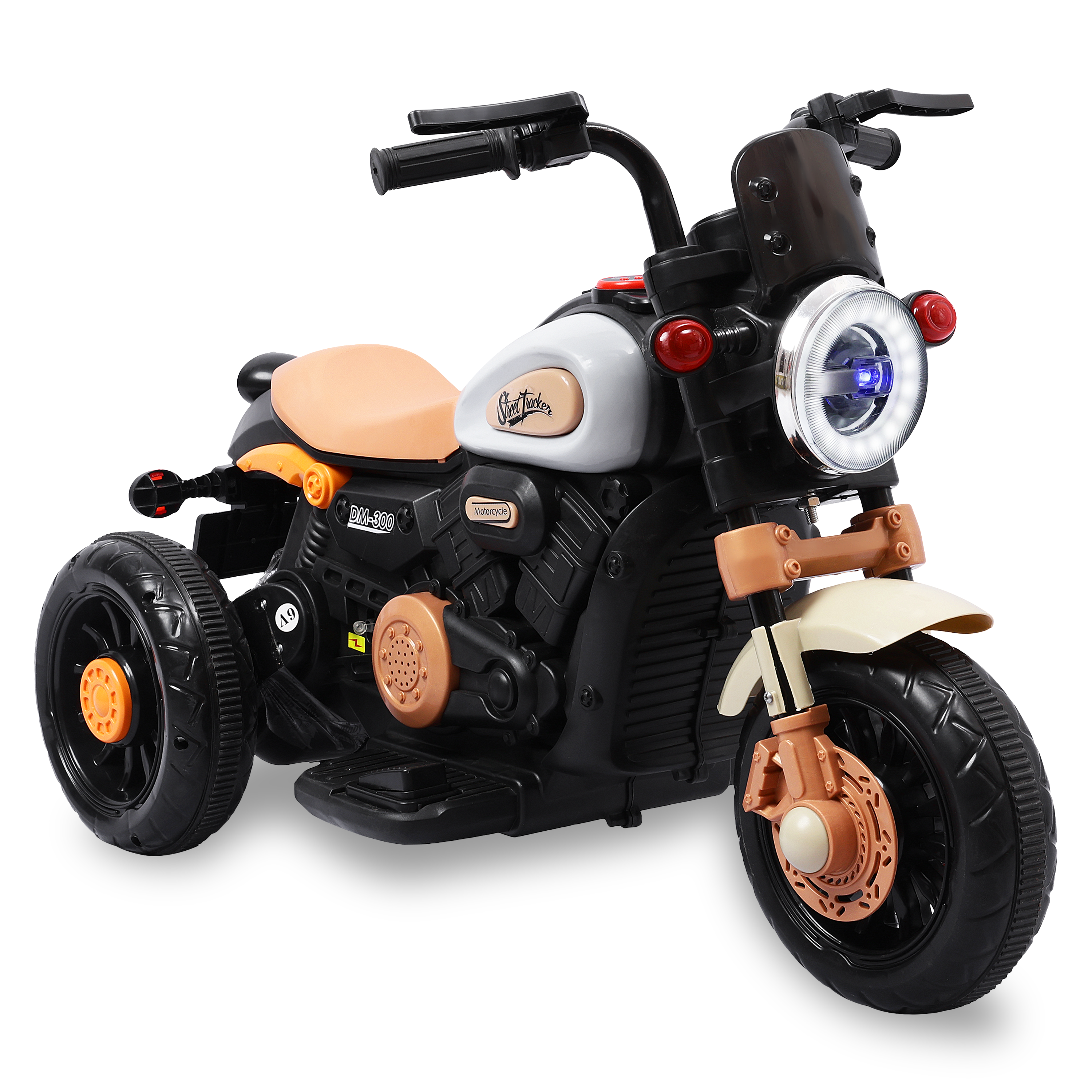 Electric Kids Bike with Remote Control | LED Lights | Music & USB | Safe Ride