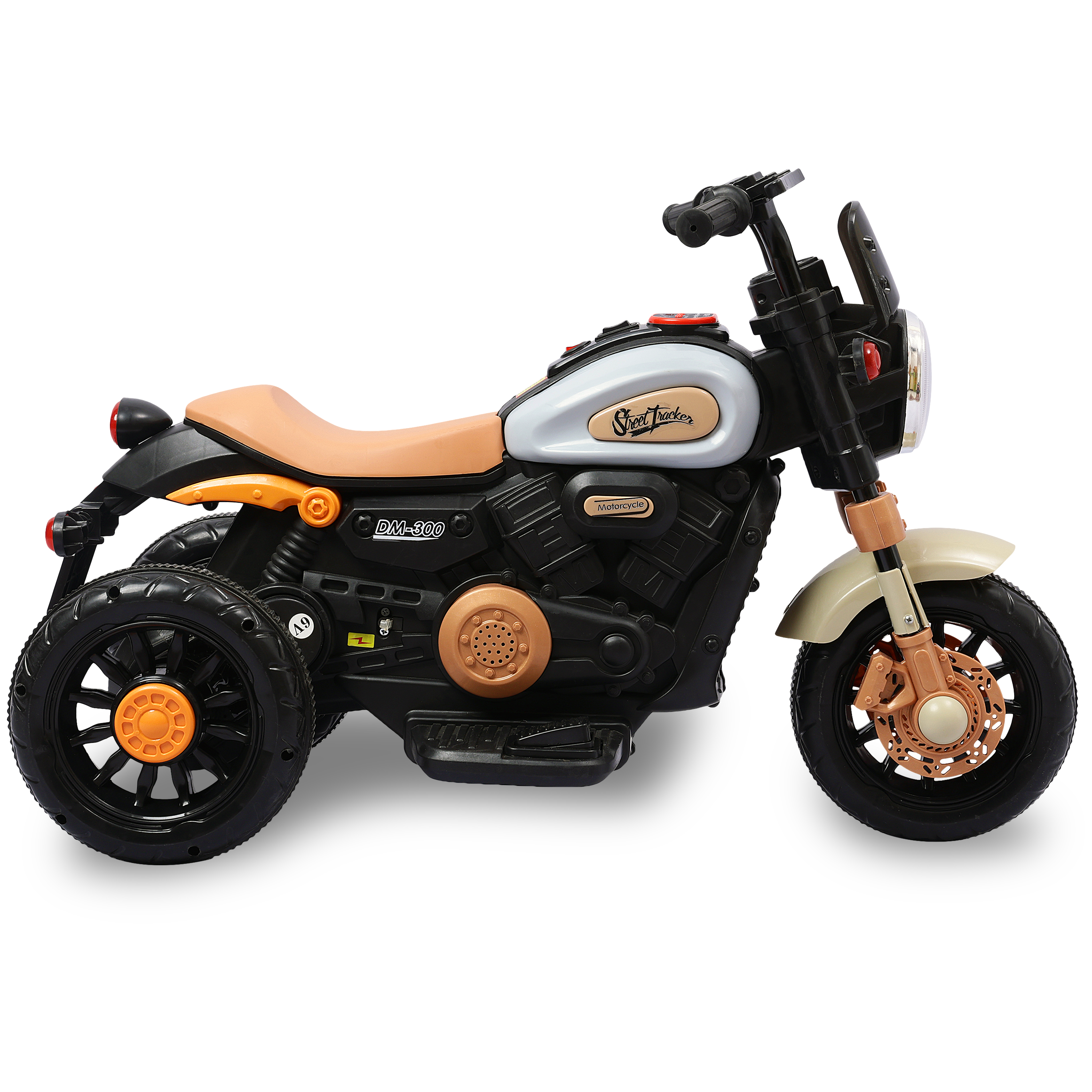 Electric Kids Bike with Remote Control | LED Lights | Music & USB | Safe Ride