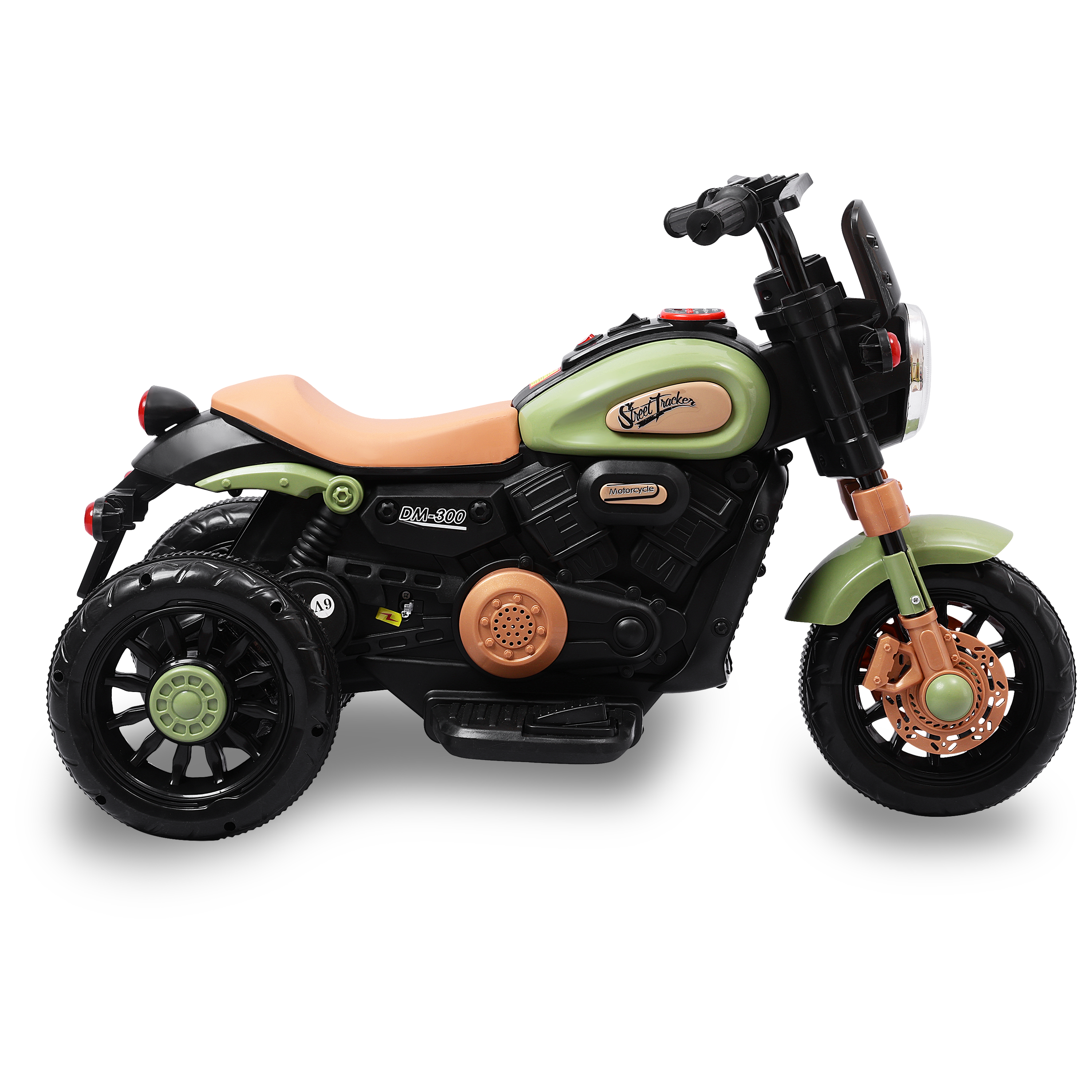 Electric Kids Bike with Remote Control | LED Lights | Music & USB | Safe Ride
