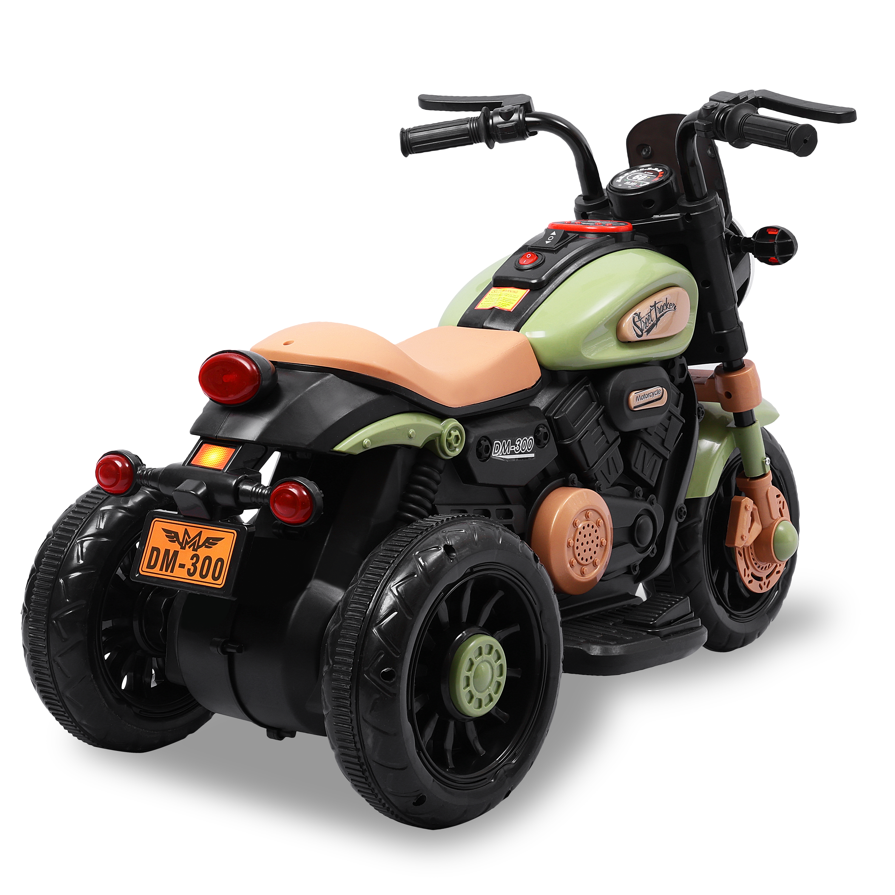 Electric Kids Bike with Remote Control | LED Lights | Music & USB | Safe Ride