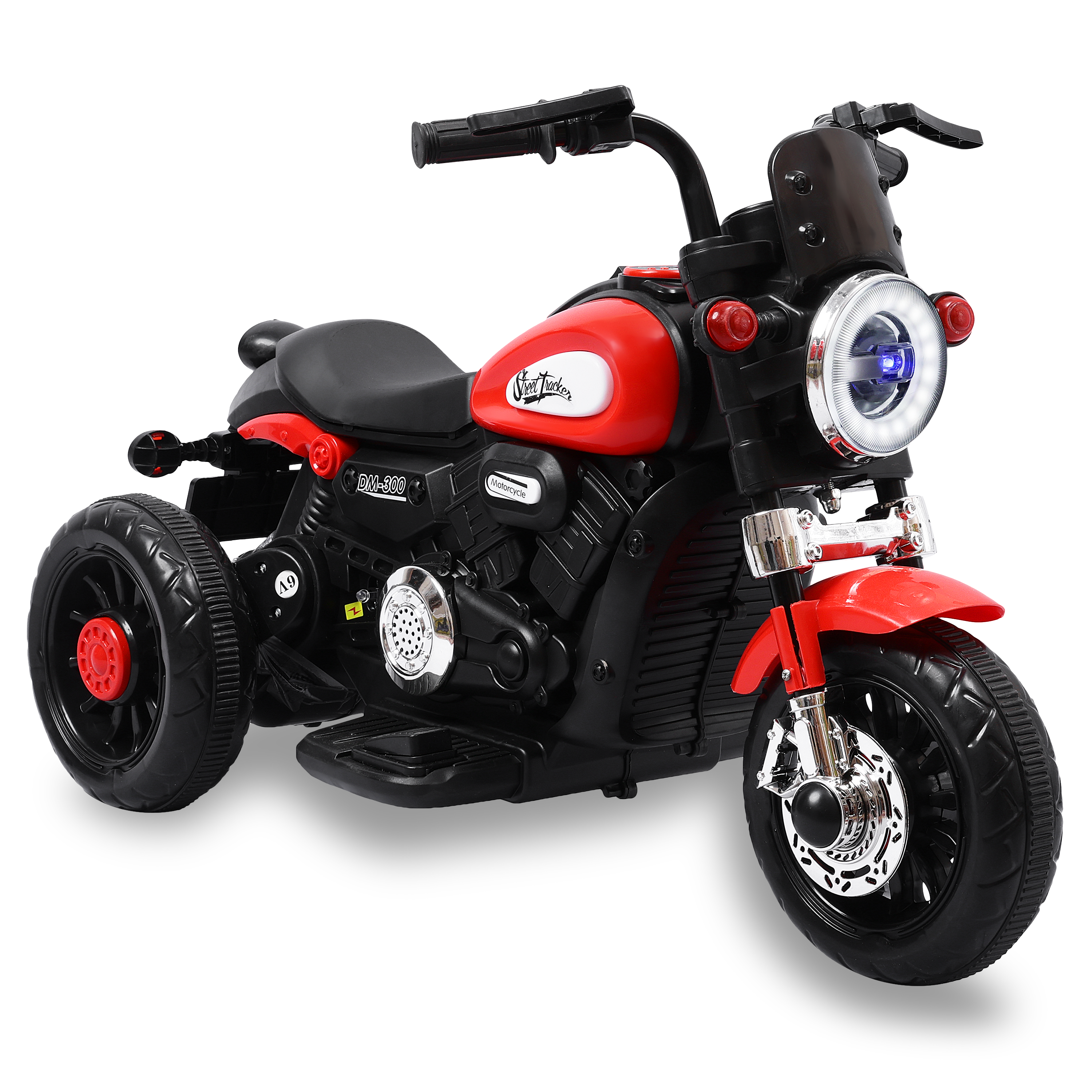 Electric Kids Bike with Remote Control | LED Lights | Music & USB | Safe Ride