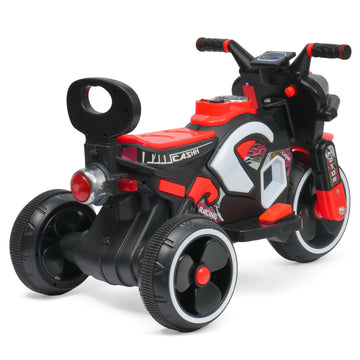 Kurb Toys Cash Bike Battery Operated Ride-On Bike for Kids with Music & LED Lights